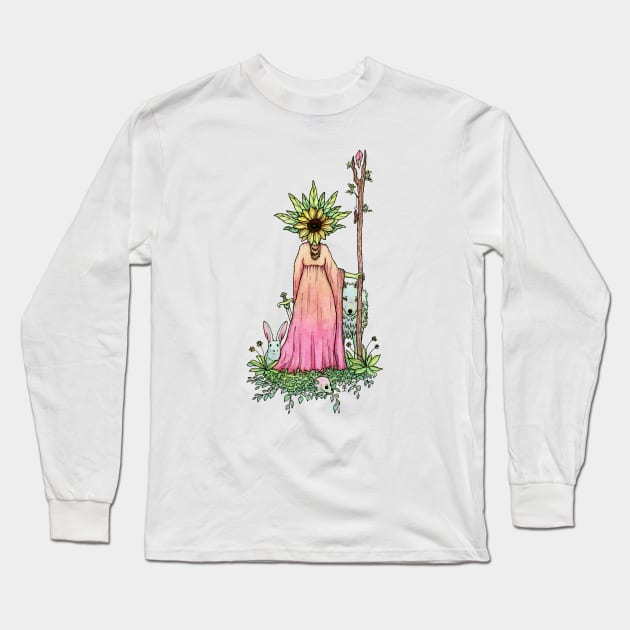 Nature Spirit Long Sleeve T-Shirt by Serpent's Sun